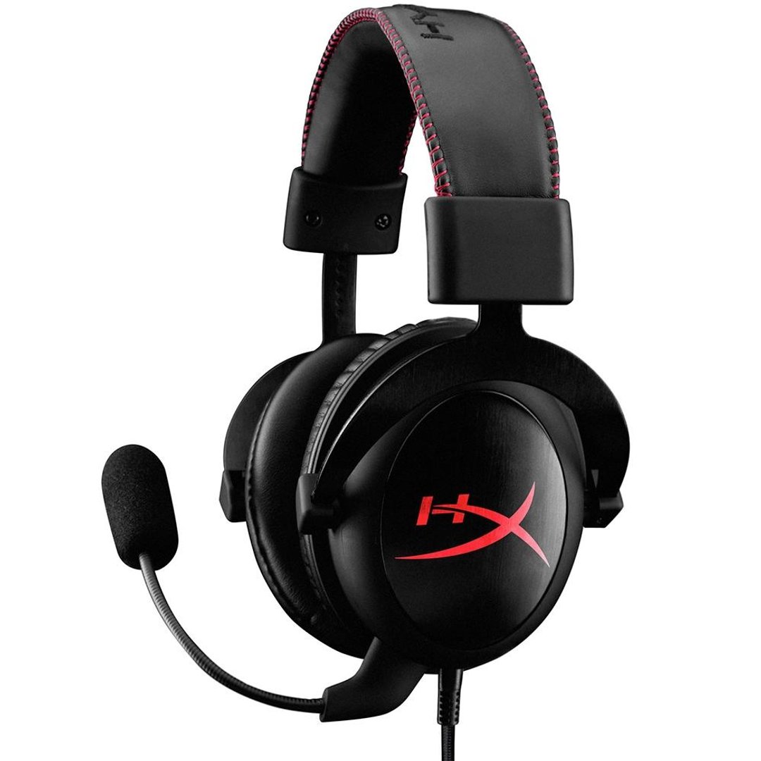 Headset Gamer HyperX Cloud Core Preto e Vermelho KHXHSCCBK Tudo Gamer