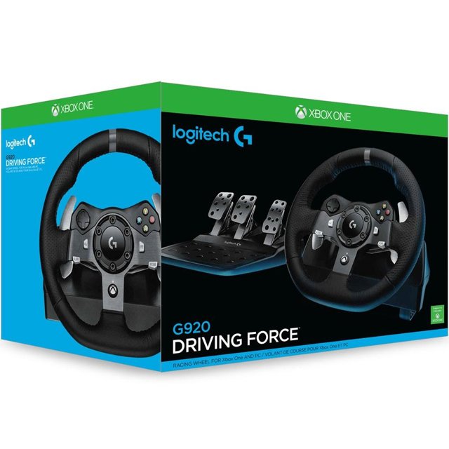 VOLANTE LOGITECH G920 DRIVING FORCE PARA XBOX ONE E PC 941-000122