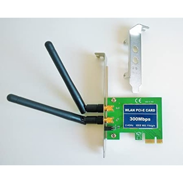 FPR300M Placa de Rede Sem Fio PCIe c/ 2 antenas wifi Tudo Gamer