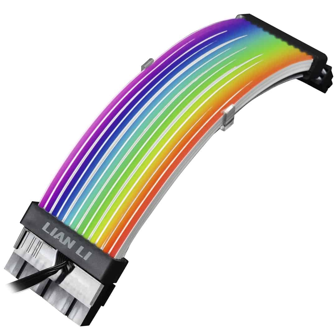 Cabo Lian-Li Strimer 24 Pinos Plus Rgb 200mm, STRIMER24PIN PLUS | Tudo