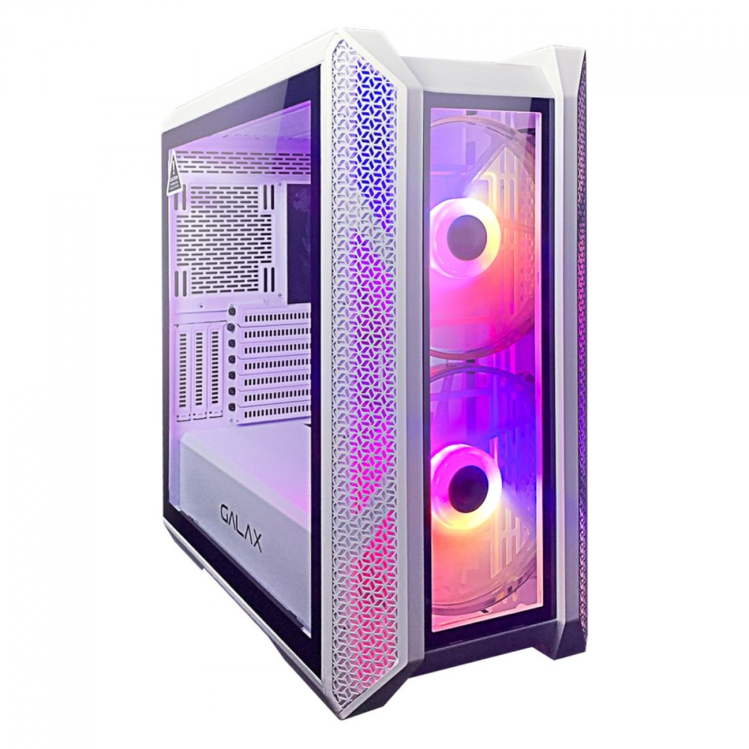 GABINETE GAMER GALAX ANDROMEDA BRANCO SEM/FONTE, GX900WH | Tudo Gamer