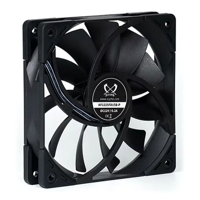 COOLER FAN SCYTHE KAZE FLEX, 120MM, 800 RPM, SEM PWM SU1225FD12LRD Tudo Gamer