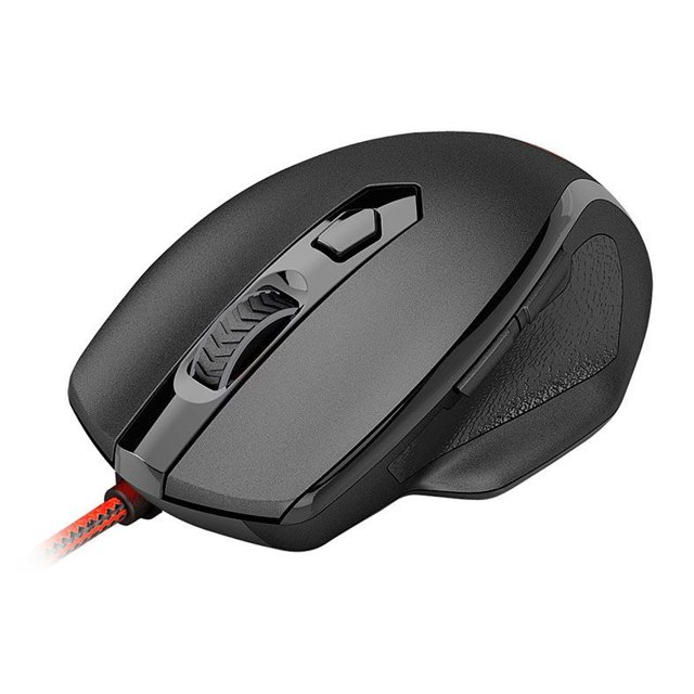 MOUSE GAMER REDRAGON BRANCOALA, RGB, 7200DPI, 6 BOTOES, PRETO, B703