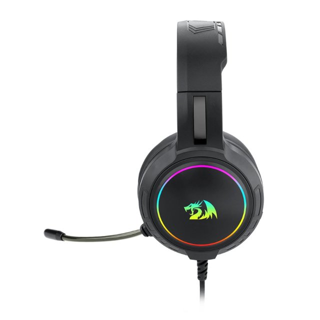 Fone headset gamer hylas b260rgb 3.5mm redragon brancoala