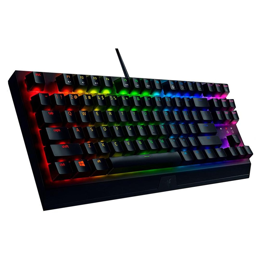 TECLADO GAMER HIBRIDO-MECANICO FALLEN ECO PRETO | Tudo Gamer