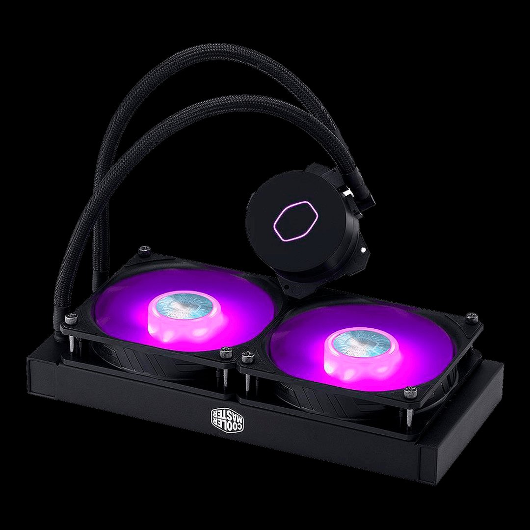 Water Cooler Cooler Master MasterLiquid ML240L V2, RGB, Preto, MLWD24MA18PCR2 Tudo Gamer