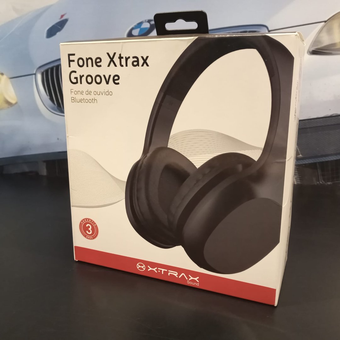 HedPhone Xtrax Groove Bluetooth Preto (OPENBOX), XTRAX Groove | Tudo Gamer