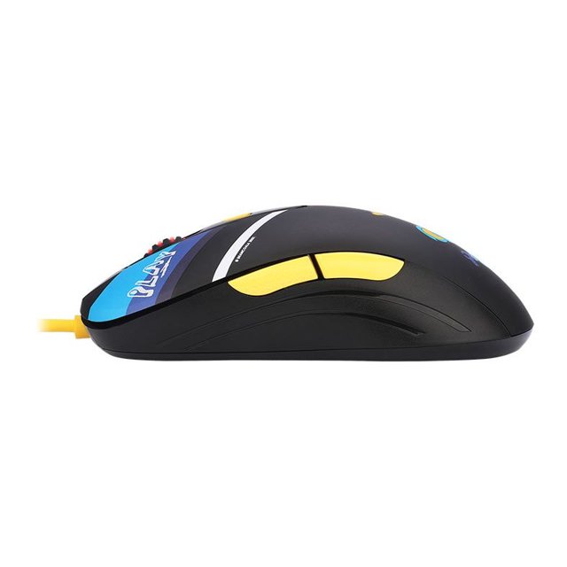 MOUSE GAMER REDRAGON BRANCOALA, RGB, 7200DPI, 6 BOTOES, PRETO, B703