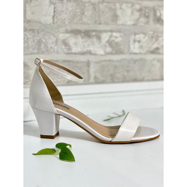 Sapato Boneca Salto Grosso Sapato Para Noiva Salto Baixo Boneca