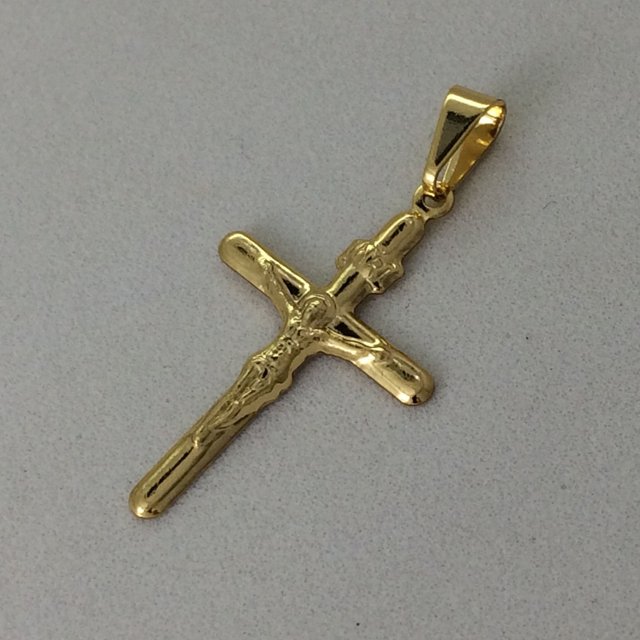 pingente crucifixo 2083 - 2,5cm x 1,7cm
