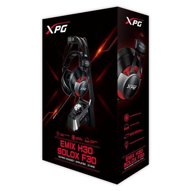 Headset Gamer Com Fio XPG SOLOX F30 7.1 Sorround + EMIX H30 Gamenow Store