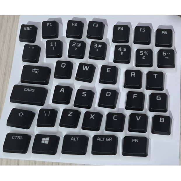 Capas Para Teclas Hyperx Pudding Keycaps Preto ABNT2 PTBR Gamenow Store