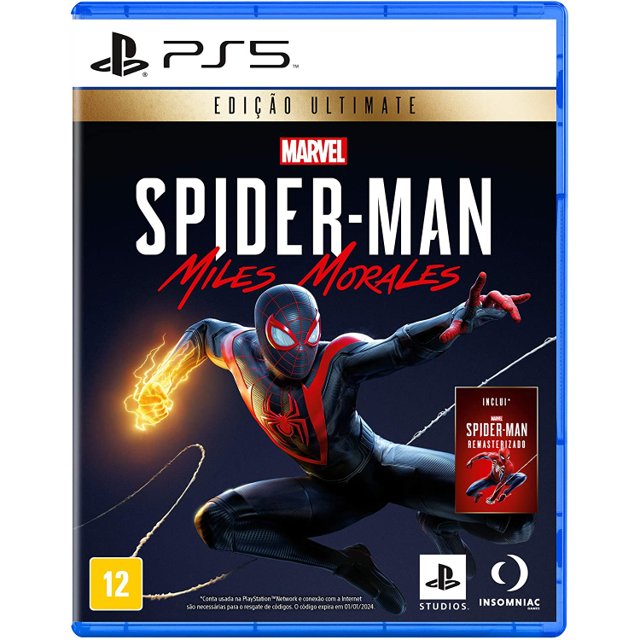 Game Marvel's Spider-Man Miles Morales Edição Ultimate - Ps5