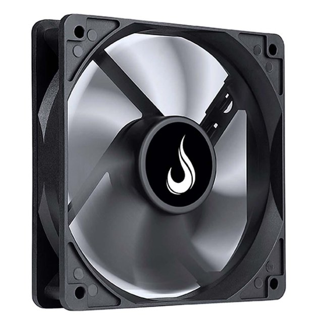 Cooler Fan Rise Mode Individual Black Sem LED 120mm - RM-BK-01-FB