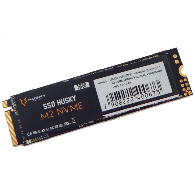 SSD 128 GB Husky Gaming, 2.5, SATA III, Leitura: 570MB/s e Gravação:  500MB/s, Preto - HGML000