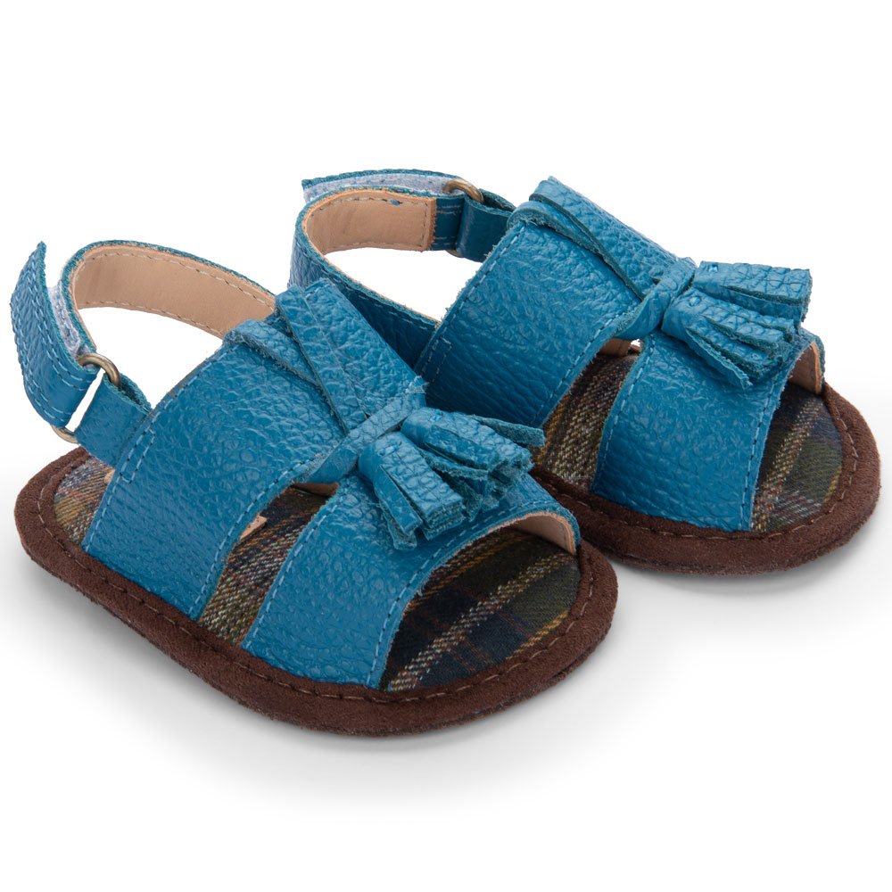 Sandália Infantil Bebê Couro e Velcro Apito PETIT CHEVAL | Petit Cheval  Sapatos Infantis em Couro