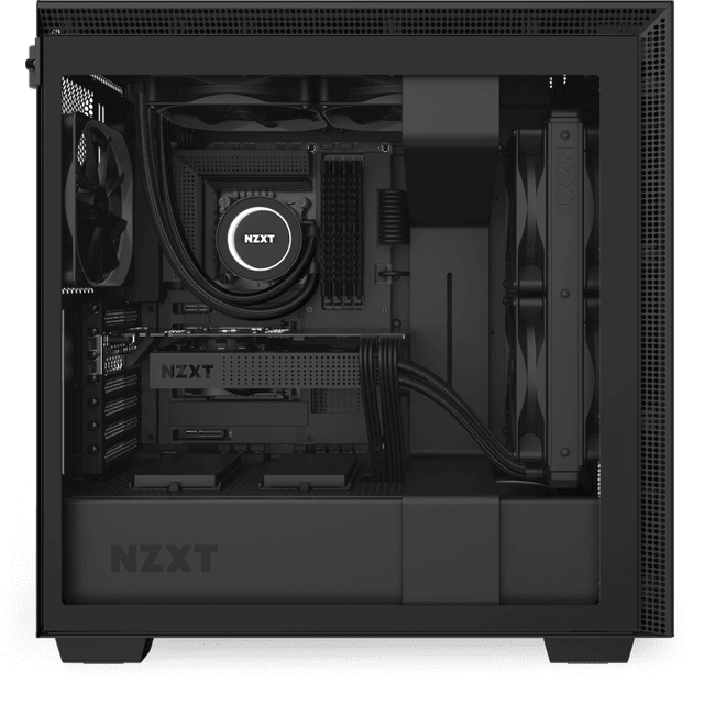 GABINETE GAMER NZXT H710 MATTE PRETO | Smart Info Store