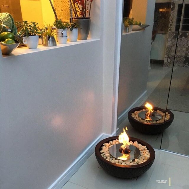 Lareira Fire Pit Design Brasil, How To Fill A Fire Pit With Glass