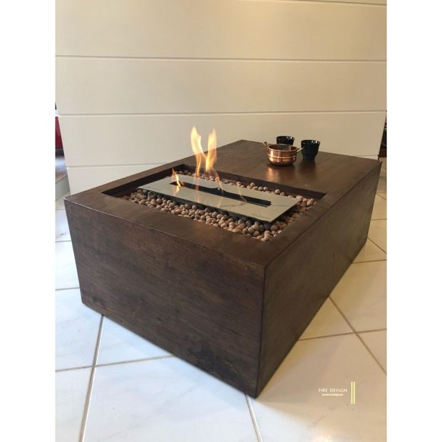 Mesa Fire Pit Design Brasil, What To Fill A Fire Pit With