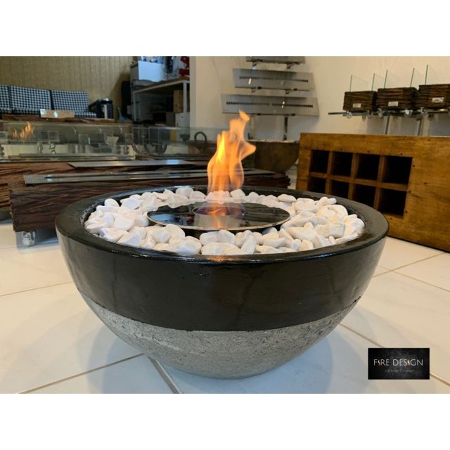 Fire Pit Gg Dual Color Design Brasil, Small Glass Fire Pit