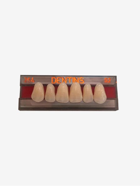 Jogos de dentes Anterior Superior 264 A2 Dentinis Frantins