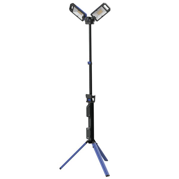 TORRE DE ILUMINAÇÃO PORTÁTIL SCILITE, 5000 LÚMENS,120 LED, IPX4