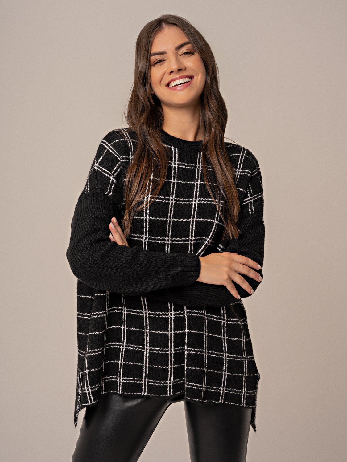 Poncho Xadrez | Daiane