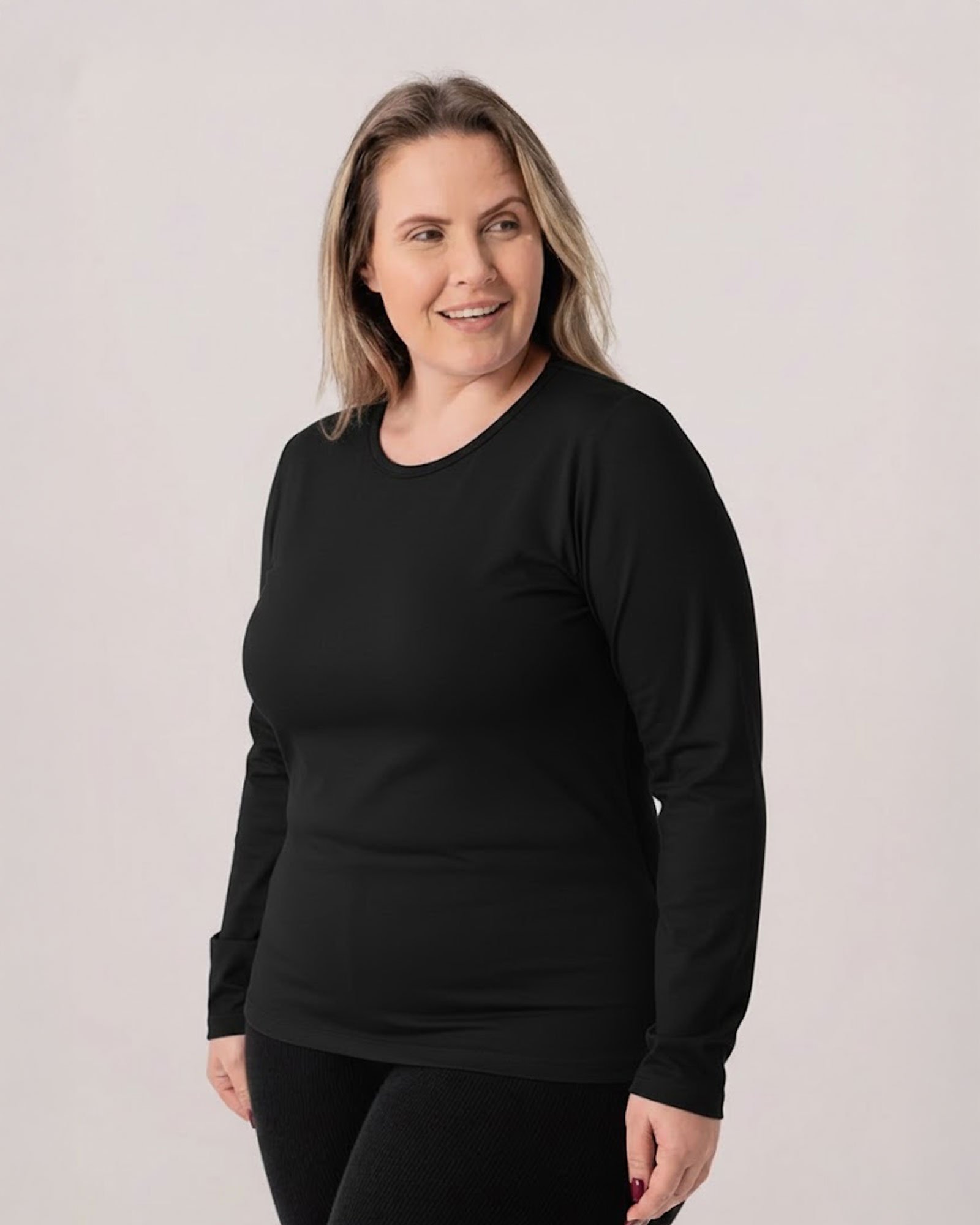 blusa térmica blusa de frio feminina plus size