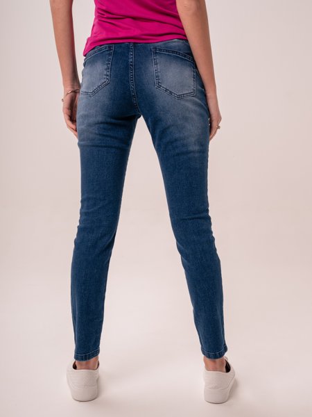 Calca best sale jeans justa