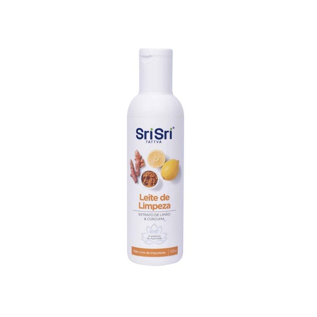 Leite de Limpeza com Limão e Cúrcuma - 100 ml