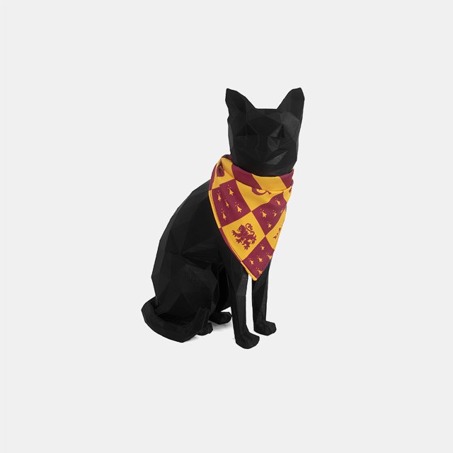 Bandana para cachorros e gatos Harry Potter Grifinória | FreeFaro