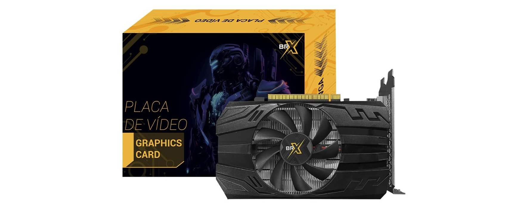 Placa De Vídeo BRX NVIDIA Geforce GTX 75 | Alligator Shop