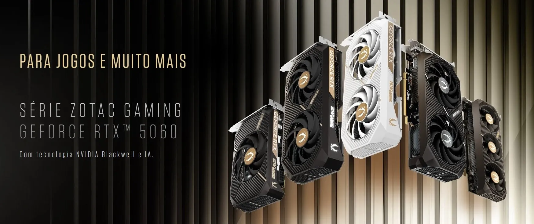 Placa De Video Zotac Gaming Geforce RTX 5060 TI 16gb Twin Edge OC