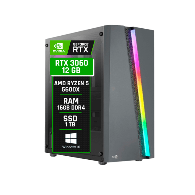 3060 Ti Ryzen 5600x Warzone PC Gamer Alligator Gaming AMD Ryzen