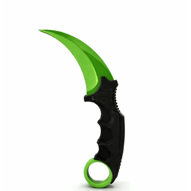 Faca Karambit CS GO Ruby Decorativa | Item Gamer Setup | Alligator Shop
