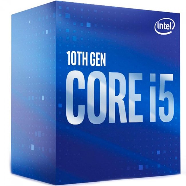 Processador Intel Core i5 10400F 2.90GHz (4.30GHz Turbo) 6-Cores 12-Threads LGA 1200 BX8070110400F