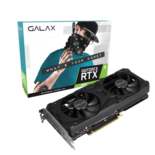 Alligator Shop Placa de Video Galax GeForce RTX 3060 (1-Click OC) 12GB LHR GDDR6 DLSS Ray Tracing 36NOL7MD1VOC image