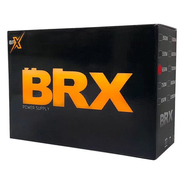 Fonte BRX ATX 650W Bivolt Automatica B-S650W