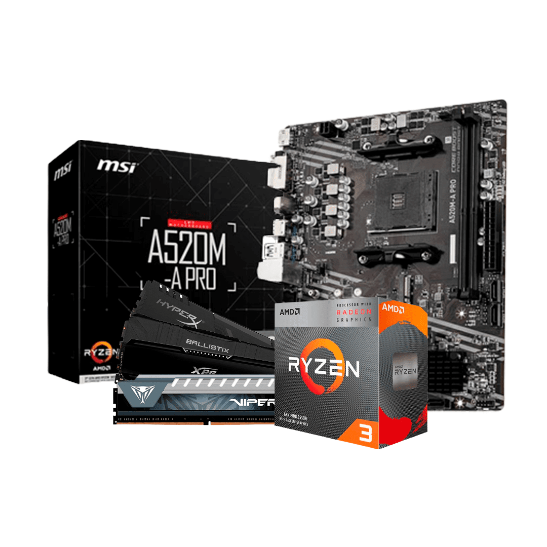 マザーボード RYZEN3 3100 A520M-A PRO DDR4 3200 16GB a520-ryzen-3-memorias.png?v=