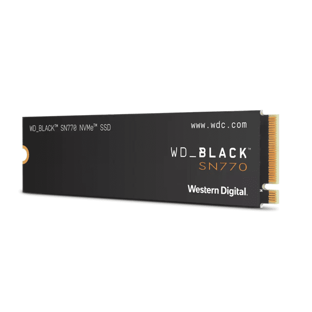 SSD WD Black SN770 2TB M.2 2280 NVMe Leitura 5150MBs e Gravação 4850MBs WDS200T3X0E