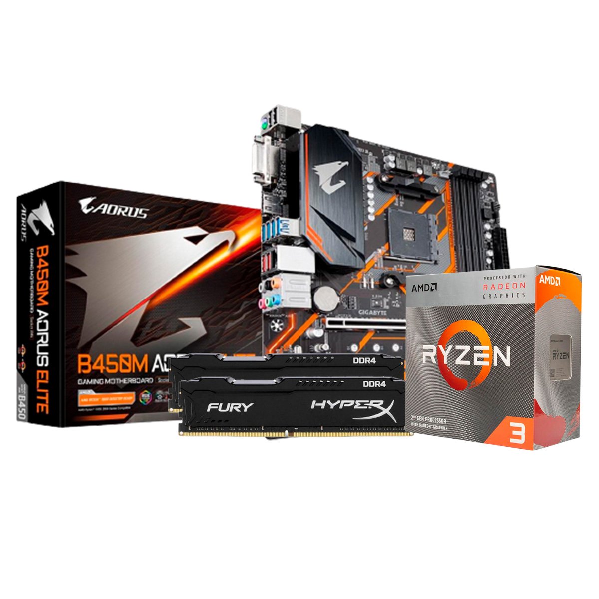 Elite Gigabyte Motherboard B450 Aorus M Elite Gigabyte B450 Aorus