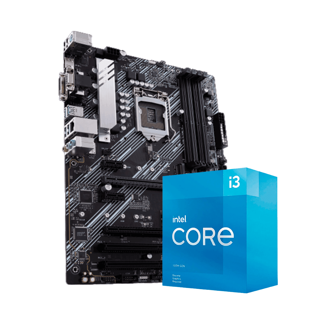 Kit Upgrade Intel Core i3 10105F Placa Mãe B460M DDR4 | Alligator Shop