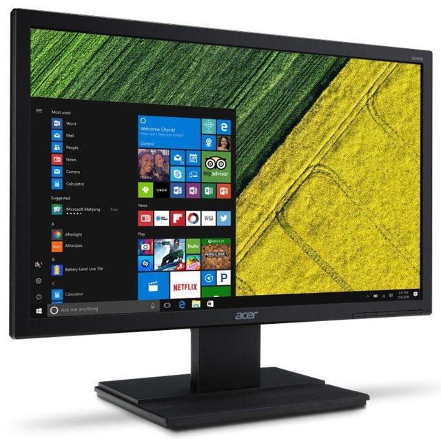 Monitor Acer 21,5 Polegadas LED Resolução Full HD VGA DVI HDMI V226HQL ...