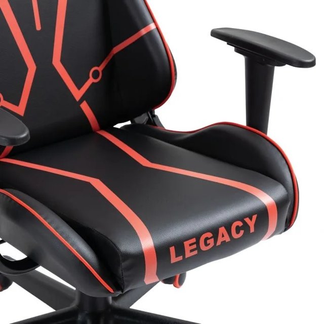Cadeira Gamer Dazz Legacy Series Preto e Salmão