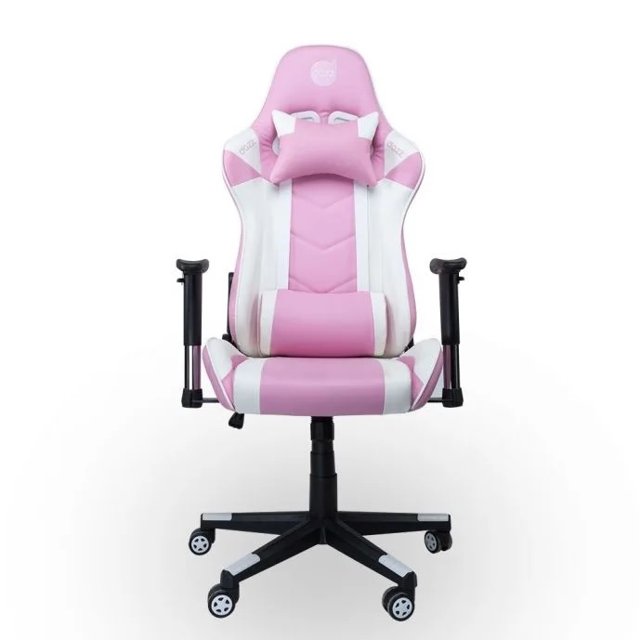 Cadeira Gamer Dazz Pink Mermaid Series Encosto Reclinável 180° Rosa