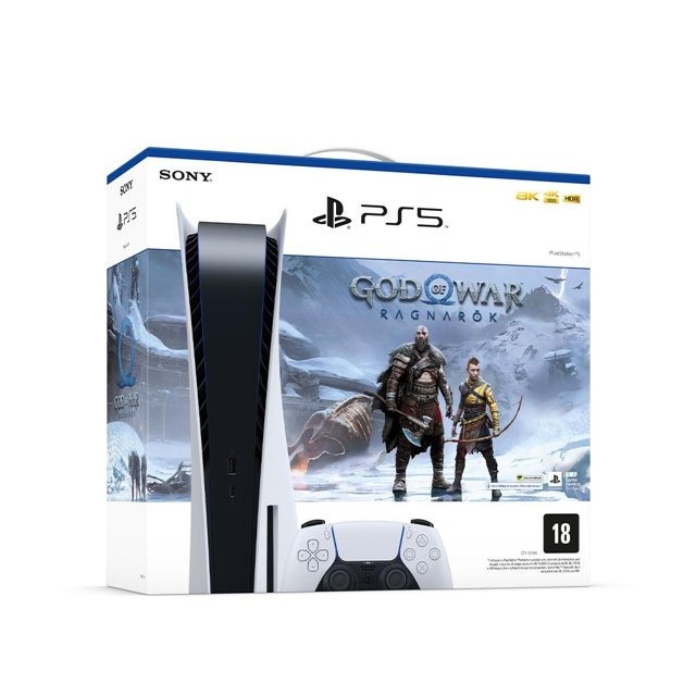 Jogo God of War Ragnarök Standard Edition PlayStation 5 Mídia