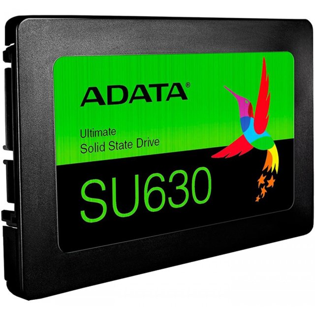 SSD Adata SU630 240GB Sata III Leitura 520MBs e Gravação 450MBs ASU630SS-240GQ-R