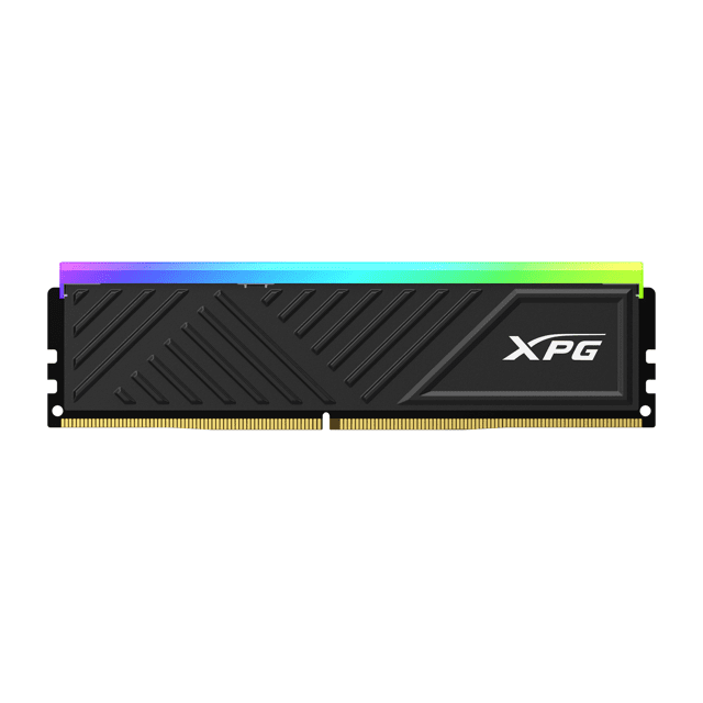 Memoria Adata XPG Spectrix D35G RGB 8GB (1X8GB) DDR4 3600MHZ C18 preto AX4U32008G16A-SBKD35G