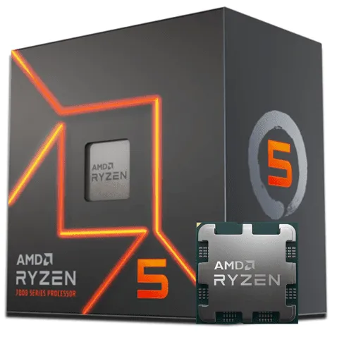 Alligator Shop Processador AMD Ryzen 5 7600 3.8GHz (5.1GHz Turbo) 6-Cores 12-Threads AM5 Com Cooler AMD Wraith Stealth 100-100001015BOX image