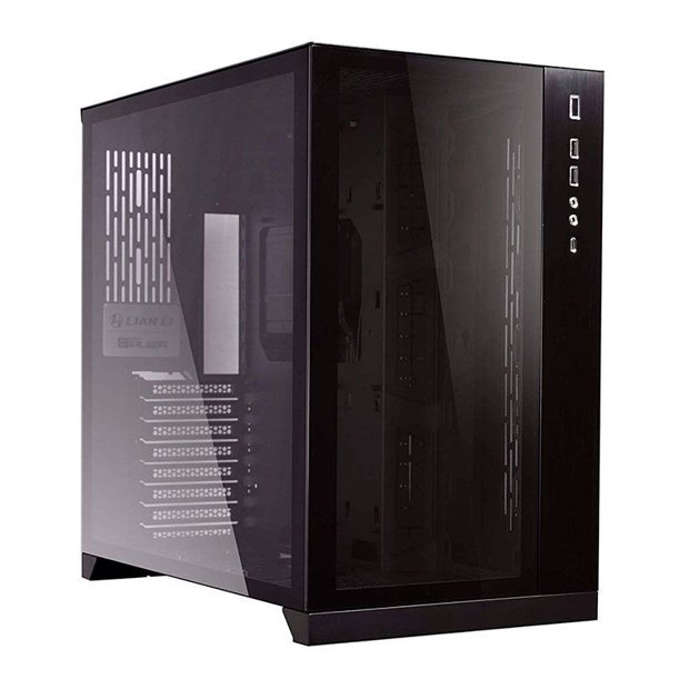 gabinete-gamer-lian-li-dynamic-mid-tower-vidro-temperado-black-sem-fonte-sem-fan-pc-o11-dx